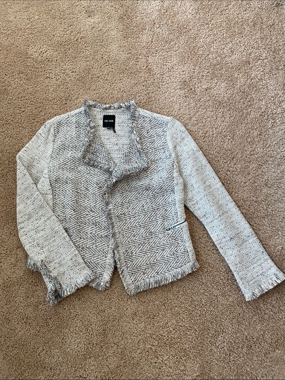 NIC+ZOE Fringe Jacket